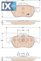 TAKAKI BENDIX RENAULT GDB1787 410600012R 8671016178