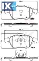 ΣΕΤ ΔΙΣΚΟΦΡΕΝΑ ΕΜΠΡ. RENAULT ADB02020 410607613R 7701206599 7701208182 7701209809 8671000730 8671013562 8671016635