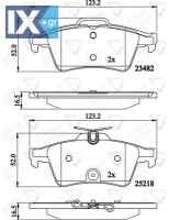 ΣΕΤ ΔΙΣΚΟΦΡΕΝΑ ΟΠΙΣΘ. PEUGEOT ADB02198 4254A8