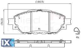 ΣΕΤ ΔΙΣΚΟΦΡΕΝΑ ΕΜΠΡ. TOYOTA - LEXUS ADB02305 044650K350 044650K420