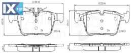 ΣΕΤ ΔΙΣΚΟΦΡΕΝΑ ΟΠΙΣΘ. MERCEDES-BENZ ADB02345 0004208200 0084201320 0084201420 A0004203602 A0004208200 A0084201320 A0084201420