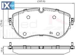 ΣΕΤ ΔΙΣΚΟΦΡΕΝΑ ΕΜΠΡ. VW ADB02456 2H6698151A 2H6698151A 2H6698151A 2H6698151A