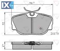 ΣΕΤ ΔΙΣΚΟΦΡΕΝΑ ΕΜΠΡ. BMW ADB0361 34111154442 34111154443 34111155998 34111155999 34111156898 34111156899 34111157747 34111157748 34111161057 34111161347 34111161349 34111162481 34119058982 3411905898