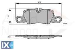 ΣΕΤ ΔΙΣΚΟΦΡΕΝΑ ΟΠΙΣΘ. PORSCHE ADB06123 97035194905 97035294703 97035294902 97035294903 97035294904 97035294905 99135294803 99135294901