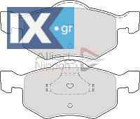 ΣΕΤ ΔΙΣΚΟΦΡΕΝΑ ΕΜΠΡ. MAZDA-FORD ADB0960 EC253323ZA YL872001BA YL8Z2001BA 4096346 4099896 4547849 4588141