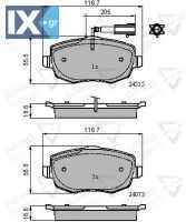 ΣΕΤ ΔΙΣΚΟΦΡΕΝΑ ΕΜΠΡ. LANCIA ADB11601 71773150 77364331 77364332 77365217 77365218