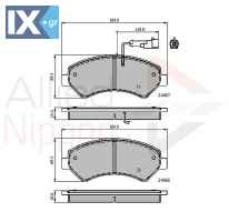 ΣΕΤ ΔΙΣΚΟΦΡΕΝΑ ΕΜΠΡ. CITROEN-PEUGEOT ADB11623 30640100 1607878980 1611839280 425373 425374 425375 425376 425463 425464 1611839280 425373 425374 425375 425376 425463 425464 71770042 71773145 77364015