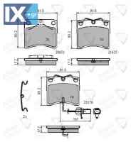 ΣΕΤ ΔΙΣΚΟΦΡΕΝΑ ΕΜΠΡ. VW ADB11636 7D0698151 7D0698151C 7D0698151H 7D0698151 7D0698151C 7D0698151H 7D0698151 7D0698151C 7D0698151H 7D0698151 7D0698151C 7D0698151H