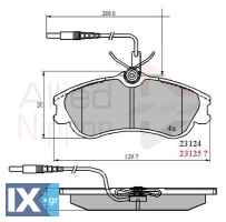 ΣΕΤ ΔΙΣΚΟΦΡΕΝΑ ΕΜΠΡ. CITROEN - PEUGEOT ADB1174 1611335080 425154 425155 425485 E172059 E172532 1611335080 172059 425154 425155 425485 E172059 E172532