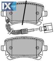 ΣΕΤ ΔΙΣΚΟΦΡΕΝΑ ΟΠΙΣΘ. VW ADB11754 4B3698451A 3D0698451 3D0698451A 3D0698451 3D0698451A