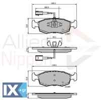 ΣΕΤ ΔΙΣΚΟΦΡΕΝΑ ΕΜΠΡ. FIAT ADB12044 71772815 77365729 77365811 77366270 77366537 77366538 77365729