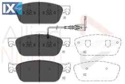 ΣΕΤ ΔΙΣΚΟΦΡΕΝΑ ΕΜΠΡ. VW ADB16002 7E0698151 7E0698151B 7E0698151 7E0698151B 7E0698151 7E0698151B 7E0698151 7E0698151B