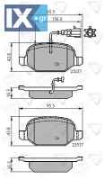 ΣΕΤ ΔΙΣΚΟΦΡΕΝΑ ΟΠΙΣΘ. ALFA ROMEO ADB16013 77365752 77365858 71770108 77365752 77365752