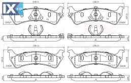 ΣΕΤ ΔΙΣΚΟΦΡΕΝΑ ΟΠΙΣΘ. FORD ADB31015 F5TZ2200A XL2Z2200BA 3943615 XL2Z2200AA