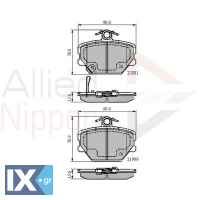 ΣΕΤ ΔΙΣΚΟΦΡΕΝΑ ΕΜΠΡ. SMART ADB31019 0001431V002000000 0001431V003000000 4145960002 4514210010 4514210110 4514210210 C0001431V002 C0001431V002000000