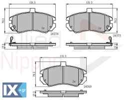 ΣΕΤ ΔΙΣΚΟΦΡΕΝΑ ΕΜΠΡ. HYUNDAI ADB31197 581012DA50