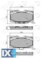 ΣΕΤ ΔΙΣΚΟΦΡΕΝΑ ΕΜΠΡ. NISSAN-SUBARU ADB31614 4106074F90 4106074F91 4106074F92 4108030P26 4108040P27 D106074F92 26296AE120 26296AE210 26296FA100 26296FA101 26296FA102 26296FA170 26296FE070 26296FE090