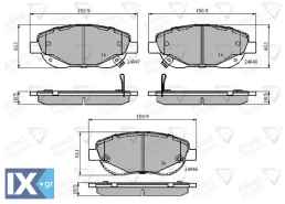 ΣΕΤ ΔΙΣΚΟΦΡΕΝΑ ΕΜΠΡ. TOYOTA ADB32035 0446505260 0446505300 0446505301 446505260