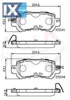 ΣΕΤ ΔΙΣΚΟΦΡΕΝΑ ΟΠΙΣΘ. MAZDA ADB32241 K0Y12648Z K0Y12648ZA K0Y12648ZC K0Y1268Z K0Y1268ZA