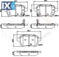 ΣΕΤ ΔΙΣΚΟΦΡΕΝΑ ΟΠΙΣ. FIAT ADB32279 77366595 77367914