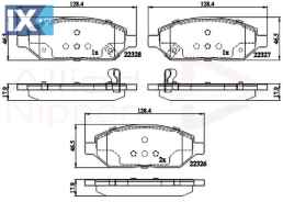 ΣΕΤ ΔΙΣΚΟΦΡΕΝΑ ΕΜΠΡ.OPEL ADB32326 42349235 42439338 42349235 42439338