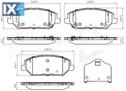 ΣΕΤ ΔΙΣΚΟΦΡΕΝΑ ΕΜΠΡ. HYUNDAI ADB32409 58101G4A00 58101G4A10