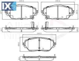 ΣΕΤ ΔΙΣΚΟΦΡΕΝΑ ΕΜΠΡ. TOYOTA ADB32438 04465F4010 04465F4020