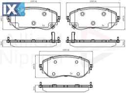 ΣΕΤ ΔΙΣΚΟΦΡΕΝΑ ΕΜΠΡ. MERCEDES ADB32457 4704205300 A4704205300