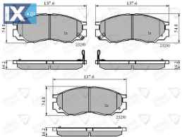 ΣΕΤ ΔΙΣΚΟΦΡΕΝΑ ΕΜΠΡ. MITSUBISHI ADB3269 DBP511119 MN102609 MR205256 MR205257 MR389547 MR389550 MZ690338 X3511009