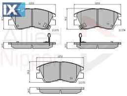 ΣΕΤ ΔΙΣΚΟΦΡΕΝΑ ΕΜΠΡ. MITSUBISHI ADB3295 DBP511111 MB162522 MB500812 MB500813 MB500814 MB500815 MB500816 MB500819 MR162523 MR162524 MR389523 MR389524 MR389526 MZ690334 X3511005