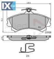 ΣΕΤ ΔΙΣΚΟΦΡΕΝΑ ΕΜΠΡ. MITSUBISHI ADB3462 04465BZ140 PW890078 DBP511117 MR235557 MR249241 MR389520 MR407946 MZ690336 X3511007 4544200920 4544201920 30769197 3345670 33456708