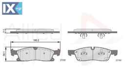 ΣΕΤ ΔΙΣΚΟΦΡΕΝΑ ΕΜΠΡ. MERCEDES-BENZ ADB36133 0064203820 0064203920 0074208020 0074208120 A0064203820 A0064203920 A0074208020 A0074208120