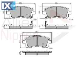 ΣΕΤ ΔΙΣΚΟΦΡΕΝΑ ΕΜΠΡ. SUBARU ADB3722 26296AC040 26296AC041 26296AC050 26296AC060 26296AC070 26296AC200 26296AE020 26296AE080 26296AE081 26296AE100 26296AE140 26296AE210