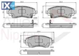 ΣΕΤ ΔΙΣΚΟΦΡΕΝΑ ΕΜΠΡ. TOYOTA ADB3908 0446502030 0446502140 04465YZZBE