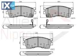 ΣΕΤ ΔΙΣΚΟΦΡΕΝΑ ΕΜΠΡ. KIA ADB3941 0K2N13328Z 0K2N13328ZA 0K9D03328Z 58115FDA00 58115FDC00