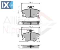 ΣΕΤ ΔΙΣΚΟΦΡΕΝΑ ΕΜΠΡ. ALFAROMEO-FIAT ADB4137 0000005983950 5888147 5889089 5892601 5892730 5892733 5892738 5983918 5983919 5983950 60777600 71748385 71770948 77362268 792489 793330 793460 795121 99474