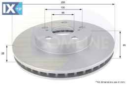 ΔΙΣΚΟΠΛΑΚΑ ΕΜΠΡΟΣΘ.TOYOTA ADC0175V 4351220470 4351220480 4351220580