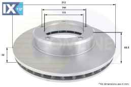 ΔΙΣΚΟΠΛΑΚΑ ΕΜΠΡΟΣΘ.ΤΟΥΟΤΑ LEXUS ADC0182V 4351260130 4351260170