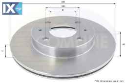 ΔΙΣΚΟΠΛΑΚΑ ΕΜΠΡΟΣΘ.NISSAN ADC0211V 4020658A00 4020658A01 4020660Y01