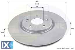 ΔΙΣΚΟΠΛΑΚΑ ΕΜΠΡΟΣΘ.MITSUBISHI ADC0357V MR370723