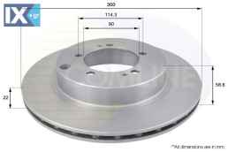 ΔΙΣΚΟΠΛΑΚΑ ΟΠΙΣΘ. MITSUBISHI ADC0358V MR370724 MR493994