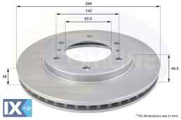 ΕΠΙΧΡΙΣΜΕΝΗ ΔΙΣΚΟΠΛΑΚΑ ΕΜΠΡΟΣΘ.MITSUBISH ADC0378V 4615A147 4615A201 4615A203 MN102276 6000609712