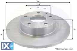 ΔΙΣΚΟΠΛΑΚΑ ΟΠΙΣΘ. MAZDA ADC0474 GHT22651