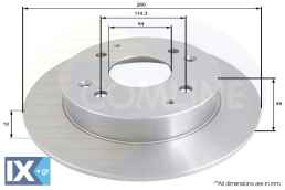 ΔΙΣΚΟΠΛΑΚΑ ΟΠΙΣΘ. HONDA ADC0516 42510SM4950 42510SMA950 42510SN7000 42510SV1A00 42510SV4A00 GBD90835