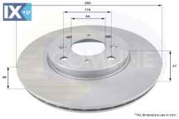 ΔΙΣΚΟΠΛΑΚΑ ΕΜΠΡΟΣΘ.HONDA ADC0533V 45251S1A305 45251S1AG00