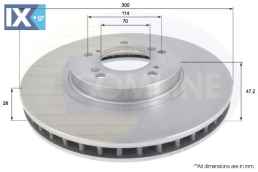 ΔΙΣΚΟΠΛΑΚΑ ΕΜΠΡΟΣΘ.HONDA ADC0539V 45251S1A405 45251S1AE20