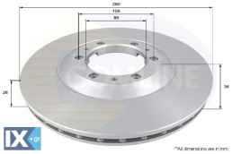 ΔΙΣΚΟΠΛΑΚΑ ΕΜΠΡΟΣΘ.ISUZU-OPEL ADC0705V 569050 569051 94375533 97034034 97034035 8943754163 8970340343 8970460800 569050