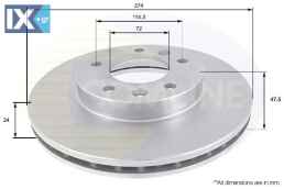 ΔΙΣΚΟΠΛΑΚΑ ΕΜΠΡΟΣΘ.ΚΙΑ ADC1018V 0K55233251 0K55233251A KJ00233251C KJ00233251D