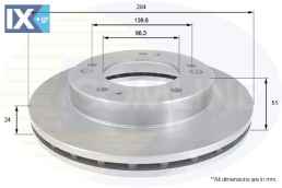 ΔΙΣΚΟΠΛΑΚΑ ΕΜΠΡΟΣΘ.KIA ADC1049V 0K01133251D 0K01A3325XB