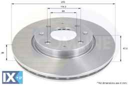 ΔΙΣΚΟΠΛΑΚΑ ΕΜΠΡΟΣΘ.KIA ADC1053V 517122F100